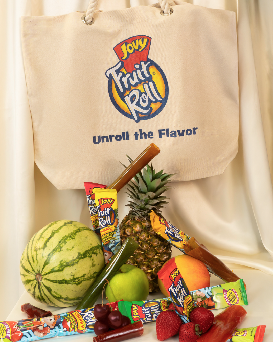 Unroll the Flavor Tote Bag + Variety Pack