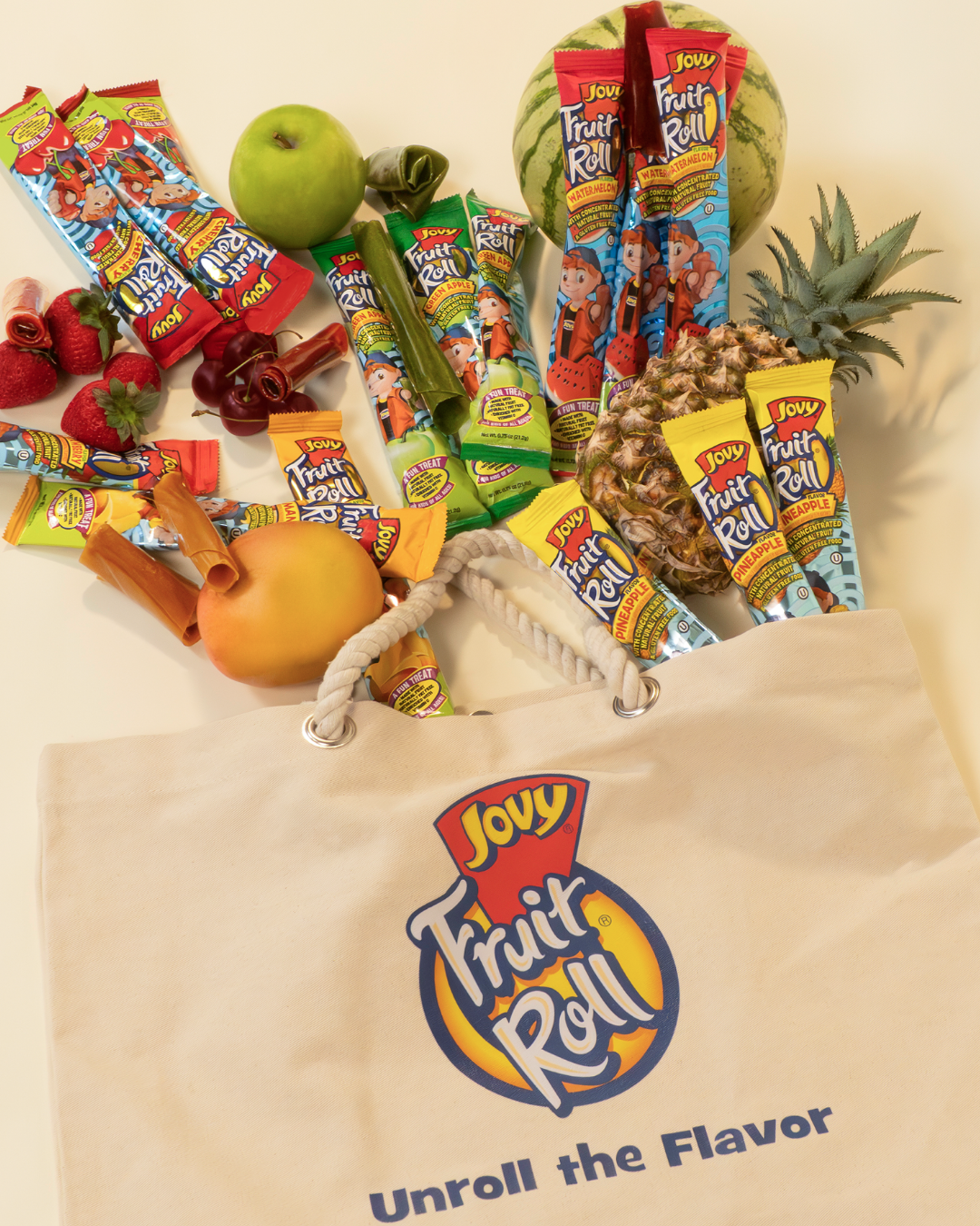 Unroll the Flavor Tote Bag + Variety Pack