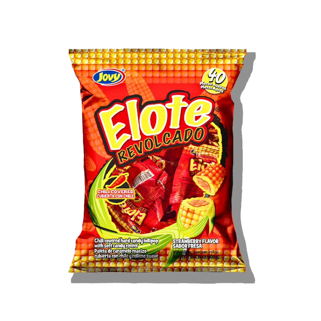 Elote-Shaped Lollipops – Spicy, Sweet, and Uniquely Delicious! 🌽🍭