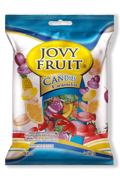 果物 JoyJoy Jovy Fruit Hard Candies Variety Bag – Jovy USA