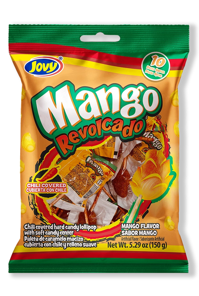 Mango Revolcado Paleta covered in chili 🥭 – Jovy USA